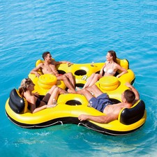 Bestway RAPID RIDER QUAD Isola Gonfiabile 4 Persone - Giallo