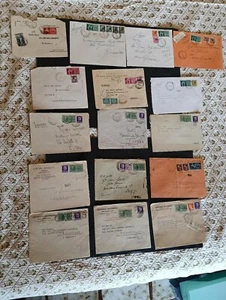STORIA POSTALE, LOTTO 16 BUSTE AFFRANCATE ESPRESSI, REGNO E REPUBBLICA - Foto 1 di 1