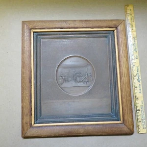 ANTIKE ELEKTROTYPE UNABHÄNGIGKEITSERKLÄRUNG VON 1859 - KUPFER - 165 JAHRE ALT - Bild 1 von 13
