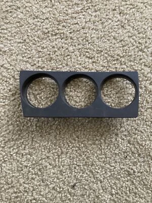 AUDI 80 B2 COUPE QUATTRO TYP 81/85 8084 VDO GAUGE SURROUND HOLDER TRIM 855863321 - Image 1 of 4