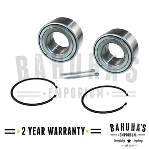 FOR NISSAN X2 FRONT WHEEL BEARINGS ALMERA MK2 1.5 1.8 2.2 2000>ONWARDS - Picture 1 of 1