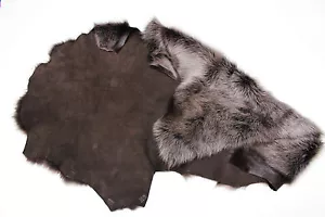 Brown Brissa Sheepskin Toscana Silver Tip Lambskin Clothing, Garments, Collars, - Picture 1 of 2