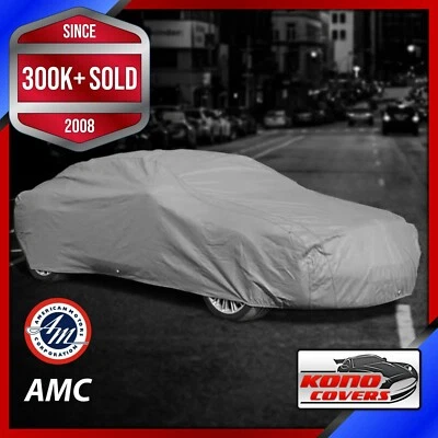 AMC [OUTDOOR] CAR COVER ?? 100% Waterproof ?? 100% All-Weather ?CUSTOM?FIT - Image 1 of 4