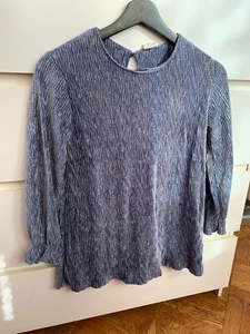 zara gray Long Sleeve Dress Size 8 For Girls - Picture 1 of 4