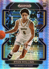 2022-23 Panini Prizm Draft Picks Prizms Hyper #86 Ryan Rollins [BB22]