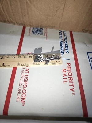 Placa Fleetwood Brougham NOS CADILLAC 1976-1989, painel de instrumentos GM 1606003 NOVA - Imagem 1 de 2