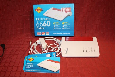 FRITZ!Box 6660 Cable Kabel WLAN Wifi 6 - Bild 1 von 4