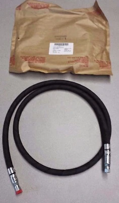 83" Long Aeroquip 2781-6 Hydraulic Hose 1/4" FNPT x 1/4" FNPT 5000 PSI - Image 1 of 4