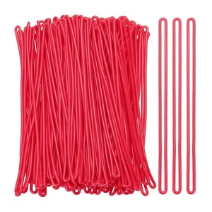 PATIKIL Luggage tag Loops, 100 Pcs PVC Luggage Loop Straps Bag Tag Loops Lugg... - Picture 1 of 5