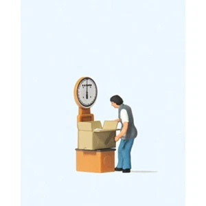 Preiser 28244 addetto alle spedizioni, H0 - Foto 1 di 1