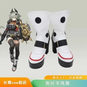 Game Zenless Zone Zero Caesar King High-heeled Boots Cosplay Shoes Customized - Picture 1 of 5