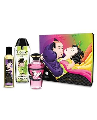 Kit Colección Besos Frutales Shunga - Sensual Aventura Frutal Prejugo Foto 1 de 4