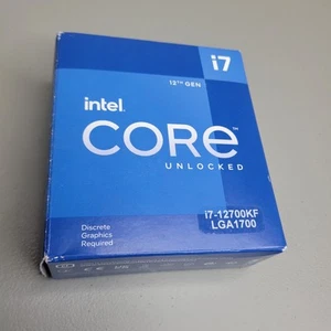 INTEL CORE i7-12700KF 12 CORE LGA 1700 CPU PROCESSOR - Afbeelding 1 van 7