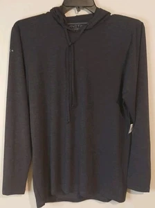 ANETIK MVLPRH8 Low Pro Tech Langarm-T-Shirt mit Kapuze Gr. M grau neu mit Etikett UPF+30 - Bild 1 von 15