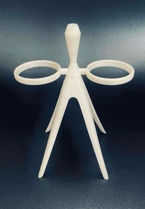 Vintage Atomic Tupperware Salt & Pepper Stand Mid Century Modern Circa 1960 - Picture 1 of 3