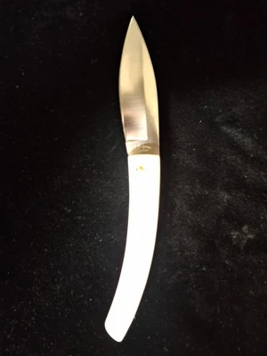 Incredibly Rare L'Antigiano Custom Hand Made Italian Bone Folding Knife 100 505 - Image 1 of 4
