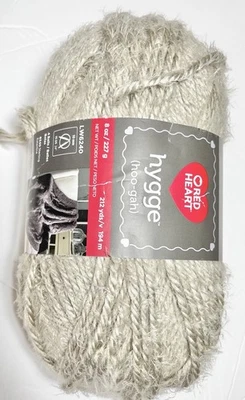 RED HEART HYGGE 1- Pk. FEATHER. I COMBINE Ship, READ DETAILS - Image 1 of 4