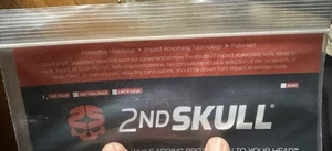 Diadema 2nd Skull Pro - Tocado Negro - Pequeña Nueva en Paquete - Imagen 1 de 7