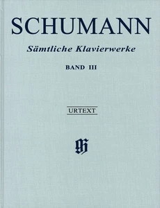 Schumann Complete Piano Works Vol 3 Henle Urtext Sheet Music Hardcover Book - Picture 1 of 1