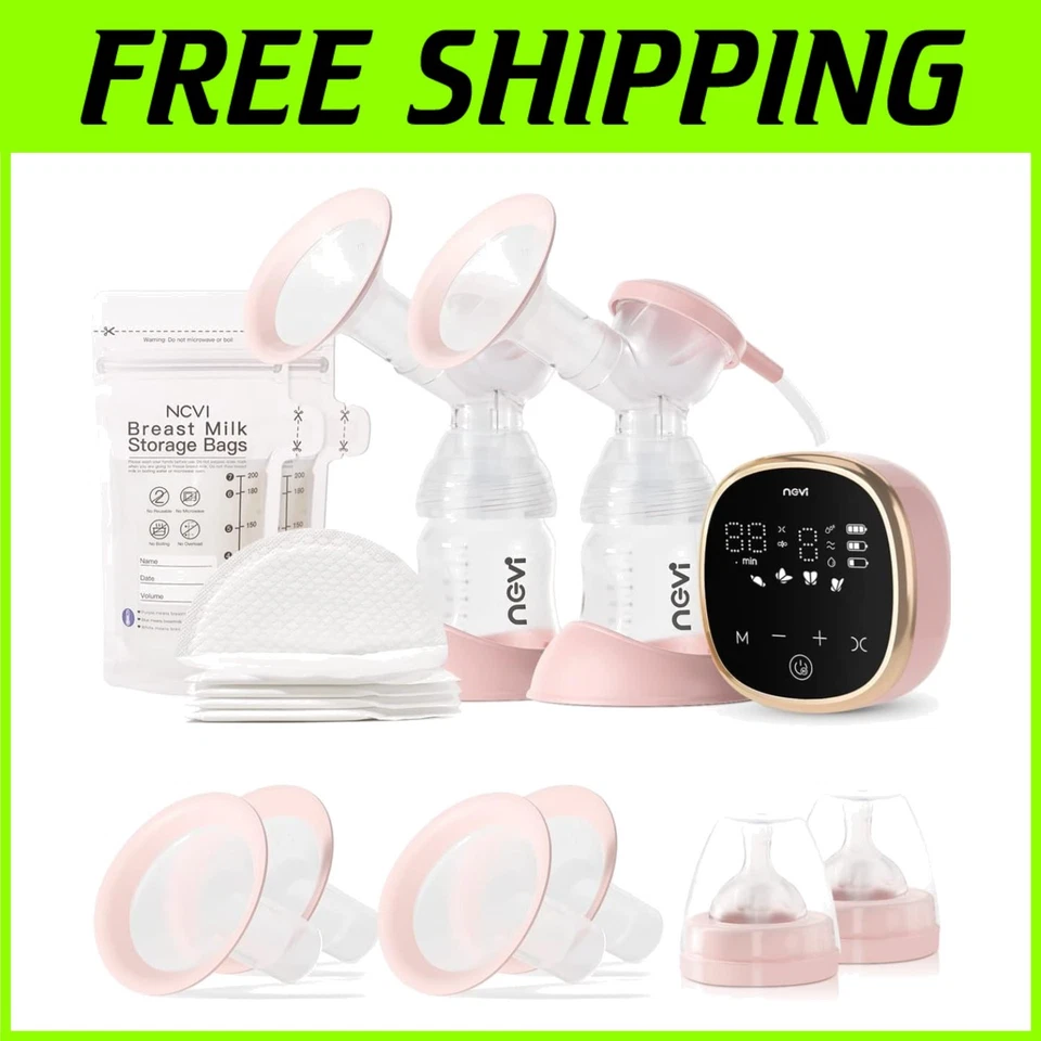 Extractor de leche eléctrico portátil - grado hospitalario, extractor doble Foto 1 de 4