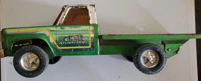 Vintage 1960/70’s Nylint Farms Pressed Steel GMC Flat Bed Truck 50 - Image 1 of 4
