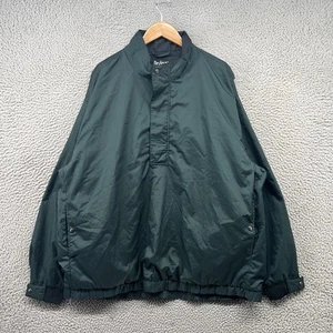 Dryjoys Rain Jacket Mens XXL Green Houndstooth Long Sleeve Golf Footjoy Shell - Picture 1 of 11