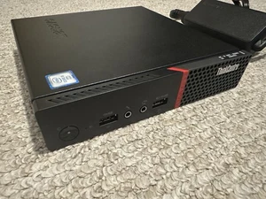 lenovo ThinkCentre M900 (256GB SSD, Intel Core i5 6600T, 3.10GHz, 8GB) Desktop - - Picture 1 of 11