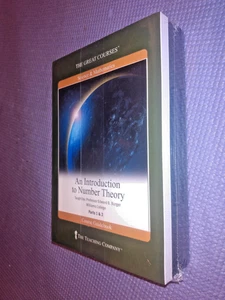Great Courses  DVDs :         AN INTRODUCTION TO NUMBER THEORY     new & sealed - Picture 1 of 2