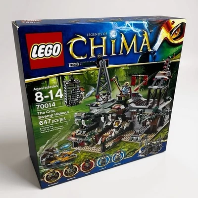 LEGO Legends of Chima: The Croc Swamp Hideout (70014) New Sealed Retired Gift - Image 1 of 4
