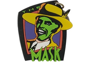 Vintage 1994 The Mask Vinyl Keychain Applause 46003 New Line Movie Promo Retro - Picture 1 of 6