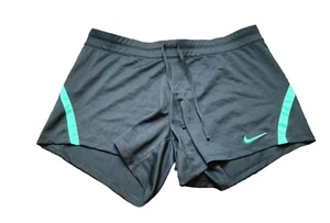 NWT Nike Dri Fit Women Black Training Shorts Size Xl Style 724426 - Picture 1 of 4