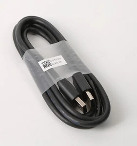 Dell Display Port Cable; Male to Male, 6ft, Black (New) - Picture 1 of 6
