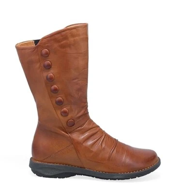 Botas medias acanaladas de cuero Miz Mooz - Brandy Petrillo talla 10 venta al por menor $220 Foto 1 de 4