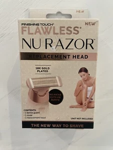 NIB Finishing Touch Flawless Nu Razor Replacement Head - 18K Gold Plated New One - Picture 1 of 6