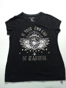 Wound Up T Shirt Black Polyester Cotton XXL(19) Be Your Own Kind Of Beautiful... - Picture 1 of 12