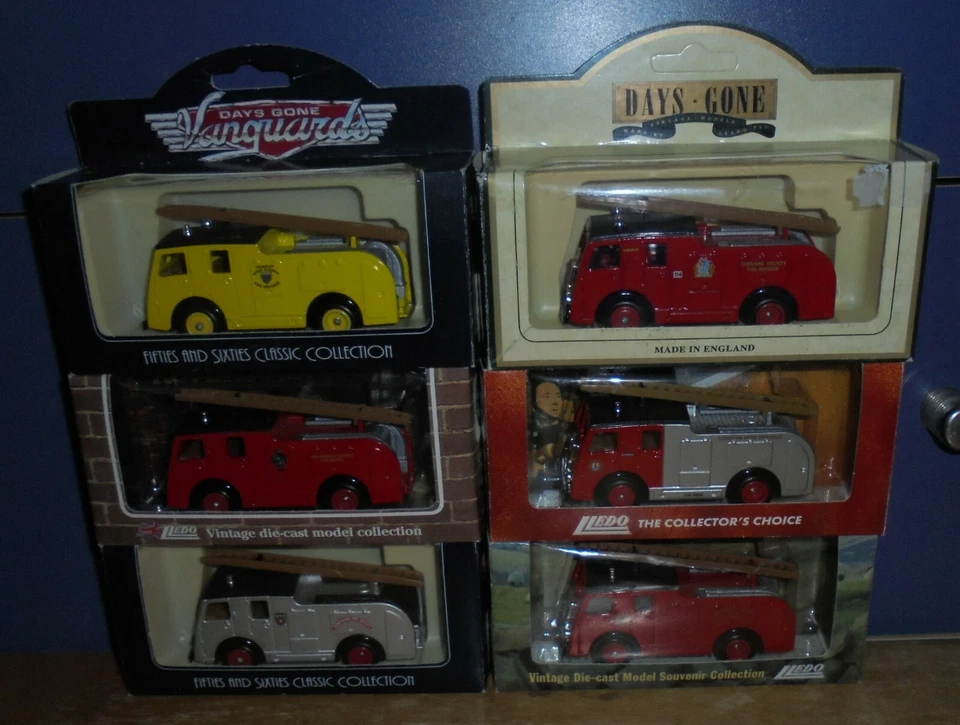Lledo Days Gone DG60 LP60 SP60 Dennis F8 Fire Engine Discount Postage for Multi - Image 1 of 1