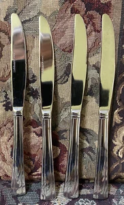 4 Retired Cuisinart GEO 18/10 Stainless Steel 8 7/8" Dinner Knife EUC - Picture 1 of 2