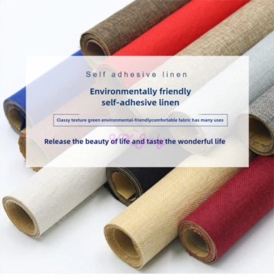 Quick Fixes: Self - Adhesive Linen Fabric Repair Kit for Sofa, Seat & Chair DIY - Image 1 of 4