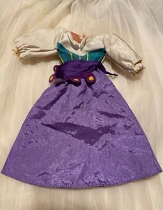 Burger King Figure Disney ~  Fabric Esmeralda Gypsy Dress Only (10") - Picture 1 of 7