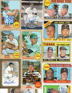 Autographed Detroit Tigers 1968 Topps Odd Ball 3x5 Postcards 12% off after 4 - Picture 1 of 84