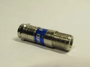 1X Almohadilla Atenuadora de TV Cable Satélite 6dB 5-1000 MHz ALTA CALIDAD TAIWAN - Imagen 1 de 6