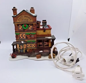 Dept. 56 Dickens Village 1997 East Indies Trading Co. #58302 w/ Box & Light - Picture 1 of 16