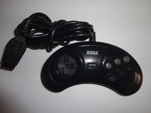 sega genesis controller original oem autenthic 6 buttons