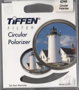 67mm circularer Polfilter von Tiffen -- slim -- - Bild 1 von 1