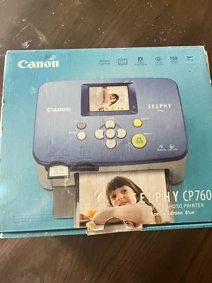Canon SELPHY CP760 Digital Photo Thermal Printer - Image 1 of 4