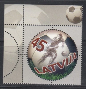Letonia 1994 Mi.#709 Fútbol 1 sello MNH - Imagen 1 de 1
