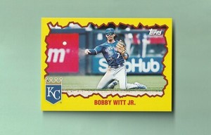 2023 TBT 37 - 1990 Topps RoboCop #109 ⚾️ Bobby Witt Jr ⚾️ Kansas City Royals