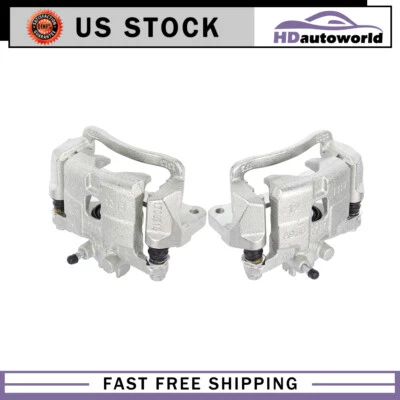 2x Pinzas de freno traseras con soporte para Subaru Impreza 1998 1999 2000 2001-2007 Foto 1 de 4