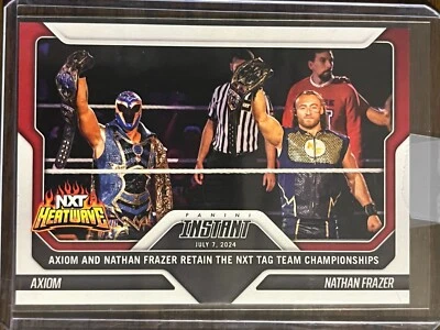 2024 Panini Instant WWE #52 Axiom Nathan Frazier Andre Chase NXT Heatwave - Image 1 of 2
