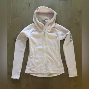 Bench Women's Pink Soft Athletic Long Sleeve Zip Up Hoodie, Size Small - Picture 1 of 8